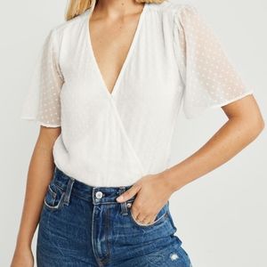 Abercrombie & Fitch Wrap Bodysuit